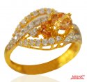 22kt Yellow Gold Studded Ring - Click here to buy online - 501 only..
