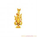 22k Lord Shinathji Pendant - Click here to buy online - 451 only..