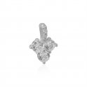 18Kt White Gold Fancy Pendant - Click here to buy online - 298 only..