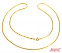 22Kt Yellow Gold Chain  - Click here to buy online - 522 only..