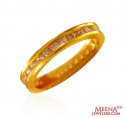 22Kt Gold Signity Stones Band - Click here to buy online - 464 only..