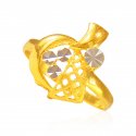 22 Kt Gold Ladies Ring - Click here to buy online - 439 only..