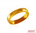 22 Karat Gold Wedding Band - Click here to buy online - 955 only..