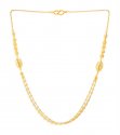 22kt Gold Fancy Chain for Girls - Click here to buy online - 1,834 only..