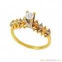 22K Rhodium Stones Ring - Click here to buy online - 452 only..