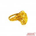 22k Gold Fancy Ring - Click here to buy online - 388 only..