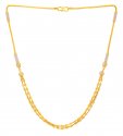 22KT Gold Designer Necklace Chain - Click here to buy online - 1,961 only..