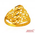 22Kt Gold Ladies Ring  - Click here to buy online - 366 only..