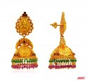 22 Karat Gold Jhumki Earrings - Click here to buy online - 2,619 only..