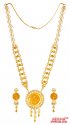 22Kt Gold Long Light Weight Set - Click here to buy online - 5,343 only..