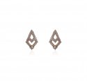 18kt Yellow Gold Diamond Earrings - Click here to buy online - 1,047 only..