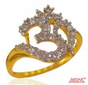 22 kt Gold Studded Ring - Click here to buy online - 501 only..