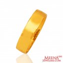22kt Yellow Gold Wedding band - Click here to buy online - 918 only..