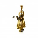22K Fancy Lord Krishna Pendant  - Click here to buy online - 973 only..