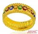22 Karat Gold Meenakari Band - Click here to buy online - 752 only..