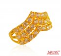22Kt Gold CZ Ring - Click here to buy online - 439 only..