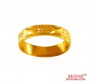 22K Gold Band - Click here to buy online - 666 only..