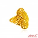 22 Karat Gold Ring  - Click here to buy online - 526 only..