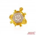22 Kt Gold  CZ Ladies Ring - Click here to buy online - 590 only..