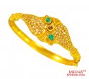 22 kt Colored Stone Kada - Click here to buy online - 2,072 only..