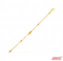 22Kt Gold Two Tone Baby Bracelet - Click here to buy online - 388 only..