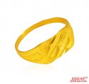 22kt  Gold Ring for Men - Click here to buy online - 407 only..