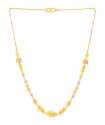 22KT Gold Designer Necklace Chain - Click here to buy online - 2,099 only..