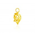 22K Gold Fancy Pendant - Click here to buy online - 339 only..