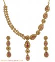 22k Fancy Diamond Set - Click here to buy online - 17,735 only..