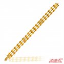 22KT Gold Ladies Bracelet - Click here to buy online - 1,762 only..