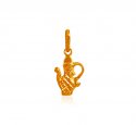 22K Gold Fancy Pendant - Click here to buy online - 258 only..