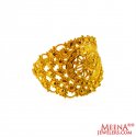 22kt Fancy Gold Ring - Click here to buy online - 464 only..
