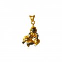 22 Kt Fancy Lord Krishna Pendant  - Click here to buy online - 503 only..