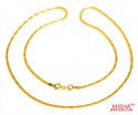 22Kt Yellow Gold Chain  - Click here to buy online - 444 only..
