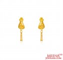 22k Gold Traditional Earrings - Click here to buy online - 503 only..