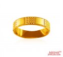 22K Gold Band - Click here to buy online - 718 only..