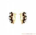 Gold Pearls and Sapphire Earring - Click here to buy online - 882 only..