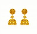 22 kt Gold Jumki Earrings - Click here to buy online - 2,026 only..