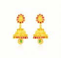 22k Long Chandelier Earrings - Click here to buy online - 2,234 only..