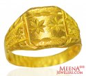 22 Karat Gold Mens Ring - Click here to buy online - 551 only..