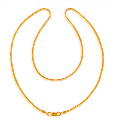 22kt Gold Chain ( Plain Gold Chains )