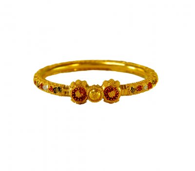 22 Karat Gold Kids Kada  ( Baby Bangles )