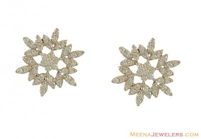 Gold Diamond Earrings ( Diamond Earrings )