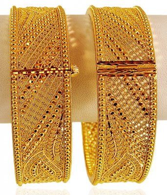 22 Karat Gold Kada (Pair) ( Kadas )