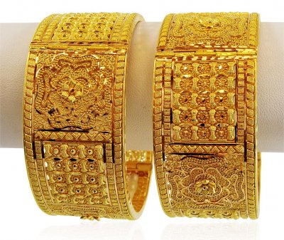 22K Gold Bridal Kada (1 Pc only) ( Kadas )