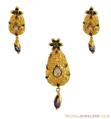 Indian Antique Pendant Set ( Antique Pendant Sets )