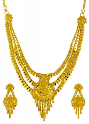 22karat Gold Necklace Set ( 22 Kt Gold Sets )