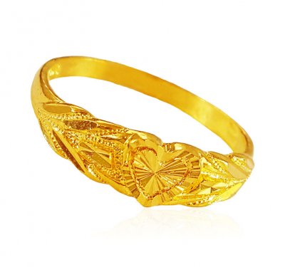 22kt Yellow Gold Ring  ( Ladies Gold Ring )