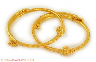 Designer Baby Bangle(22k) ( Baby Bangles )