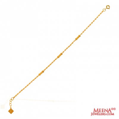 22Kt Gold Fancy Bracelet ( Ladies Bracelets )